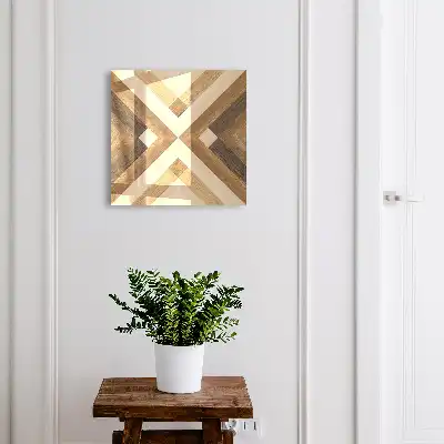 Designová skříňka na klíče Dřevěná elegance