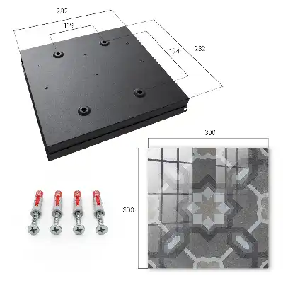 Designová skříňka na klíče Geometrická elegance