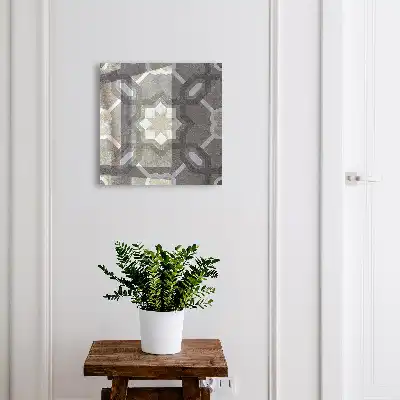 Designová skříňka na klíče Geometrická elegance