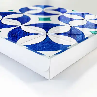 Krabička na klíče Geometrický motiv