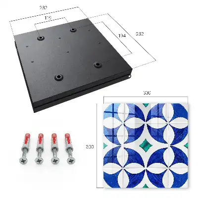 Krabička na klíče Geometrický motiv