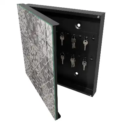 Designová skříňka na klíče Mozaika vzorů