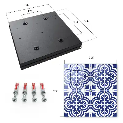 Designová skříňka na klíče Geometrická krása