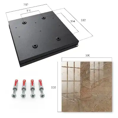 Designová skříňka na klíče Kamenná textura