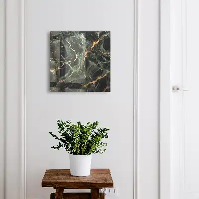 Designová skříňka na klíče Mramorová elegance