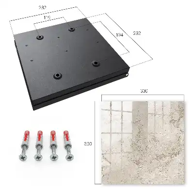Designová skříňka na klíče Béžová textura