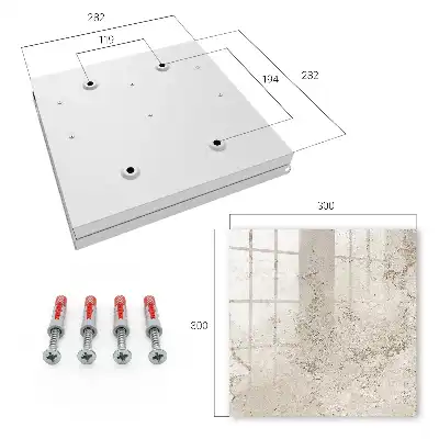 Designová skříňka na klíče Béžová textura