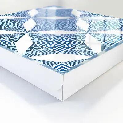 Krabička na klíče Geometrický vzor