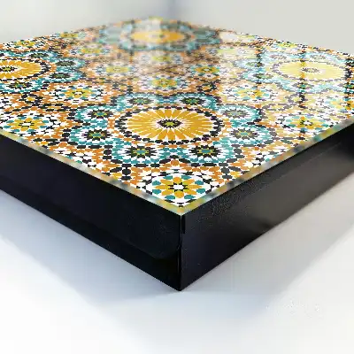 Designová skříňka na klíče Geometrická mozaika