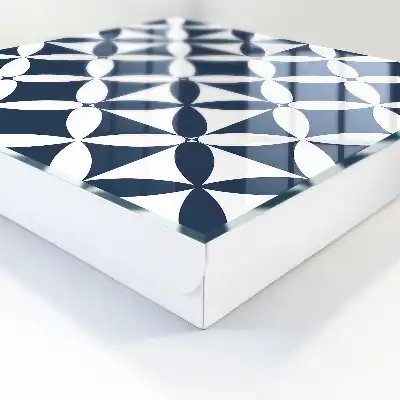 Designová skříňka na klíče Geometrická elegance