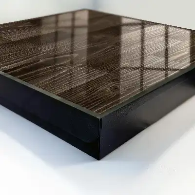 Designová skříňka na klíče Hnědé dřevo