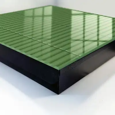 Designová skříňka na klíče Zelený bambus