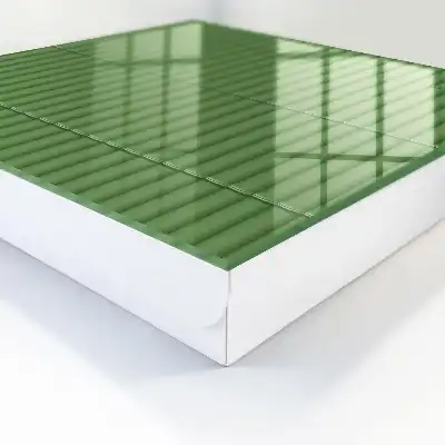 Designová skříňka na klíče Zelený bambus
