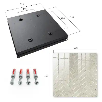 Designová skříňka na klíče Béžová rybí kost