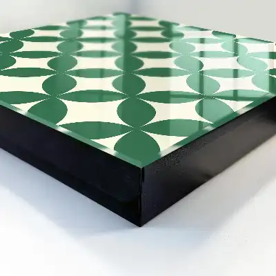 Designová skříňka na klíče Zelená kola