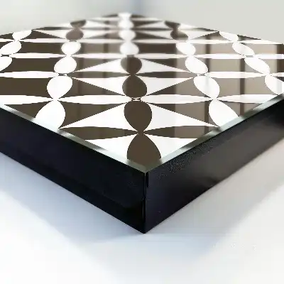 Designová skříňka na klíče Geometrická kompozice