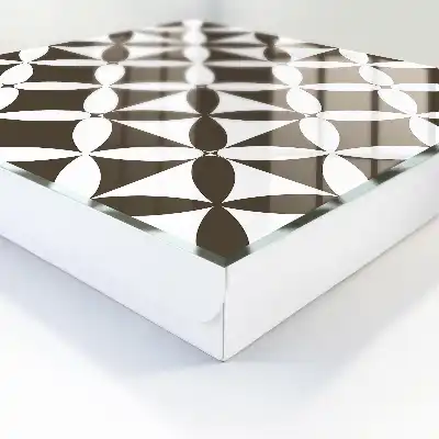 Designová skříňka na klíče Geometrická kompozice