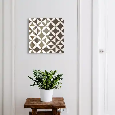 Designová skříňka na klíče Geometrická kompozice