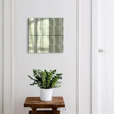 Designová skříňka na klíče Zelený dezén