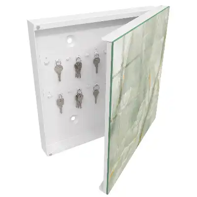 Designová skříňka na klíče Elegantní textura