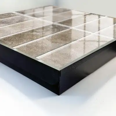 Designová skříňka na klíče Elegantní dlaždice