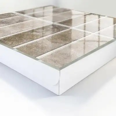 Designová skříňka na klíče Elegantní dlaždice