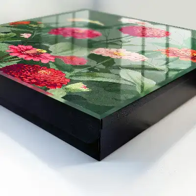 Designová skříňka na klíče Kvetoucí zahrada