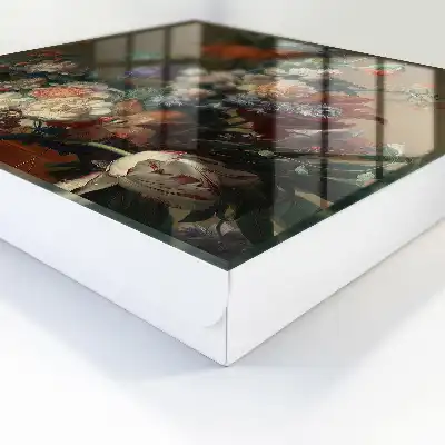 Designová skříňka na klíče Květinová kytice
