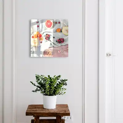 Designová skříňka na klíče Letní piknik