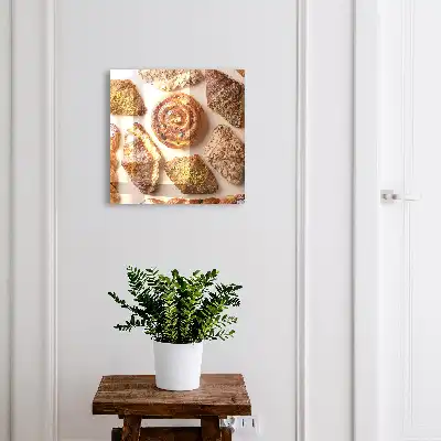 Designová skříňka na klíče Sladké pochoutky