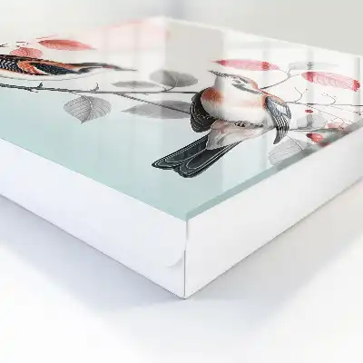 Designová skříňka na klíče Ptáci příroda