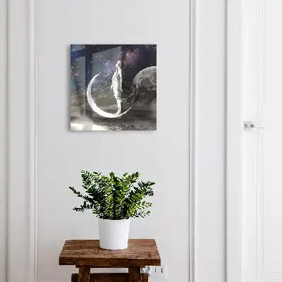 Skříňka na klíče Kosmická fantazie
