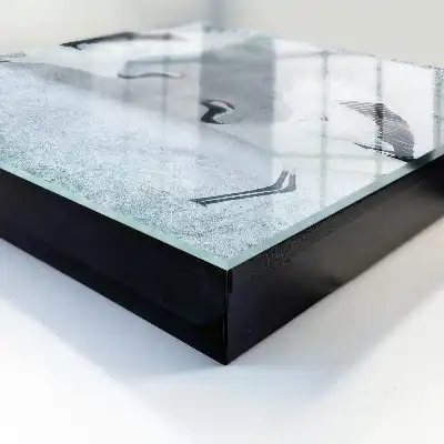 Designová skříňka na klíče Jeřábi v letu