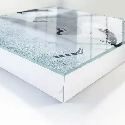 Designová skříňka na klíče Jeřábi v letu