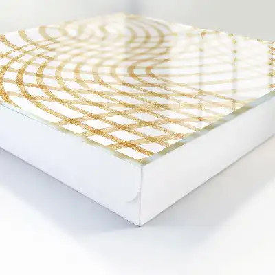 Designová skříňka na klíče Zatočené linie