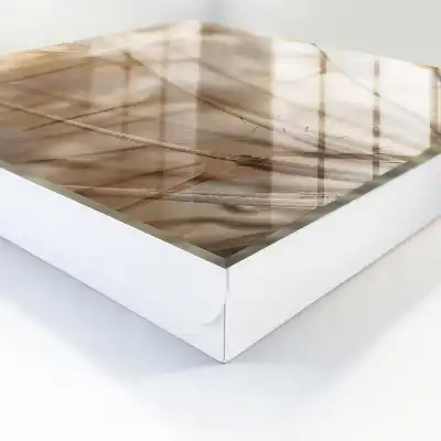 Designová skříňka na klíče Béžové pampelišky