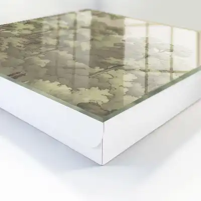 Designová skříňka na klíče Zelený les