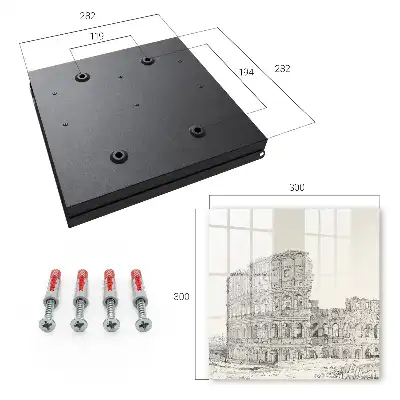 Designová skříňka na klíče Antický amfiteátr