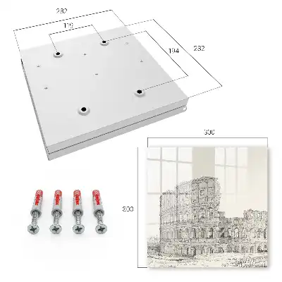 Designová skříňka na klíče Antický amfiteátr