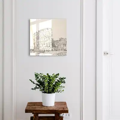 Designová skříňka na klíče Antický amfiteátr