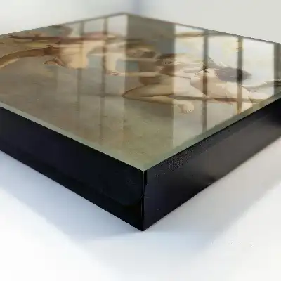 Designová skříňka na klíče Létající andělíčci Putti barokový obraz