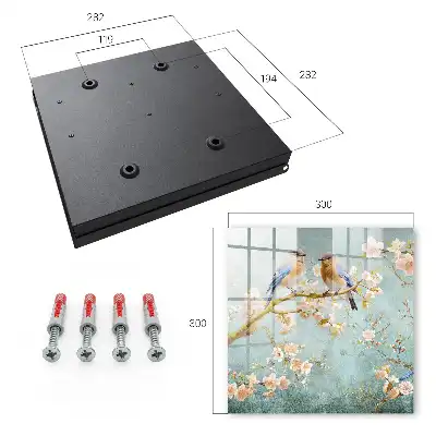 Krabička na klíče Jarní scéna