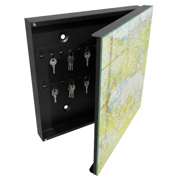 Designová skříňka na klíče Selský odpočinek