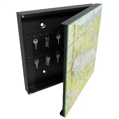 Designová skříňka na klíče Selský odpočinek