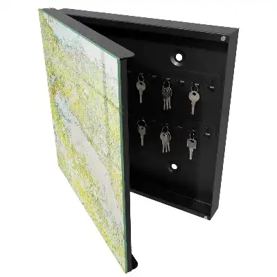 Designová skříňka na klíče Selský odpočinek