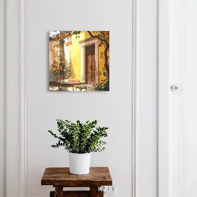 Krabička na klíče Oranžové patio