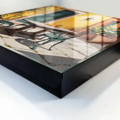 Designová skříňka na klíče Slunečné patio