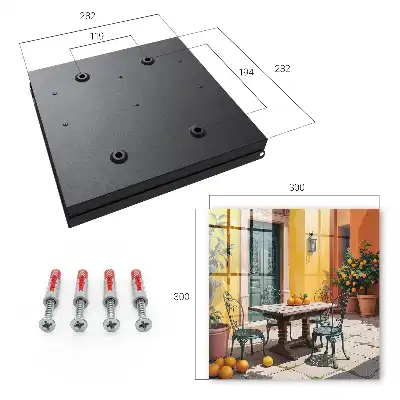 Designová skříňka na klíče Slunečné patio