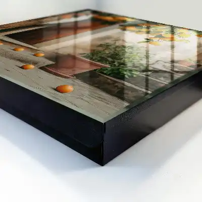 Designová skříňka na klíče Teplé patio