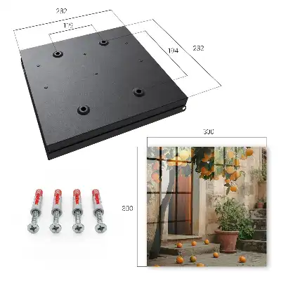Designová skříňka na klíče Teplé patio